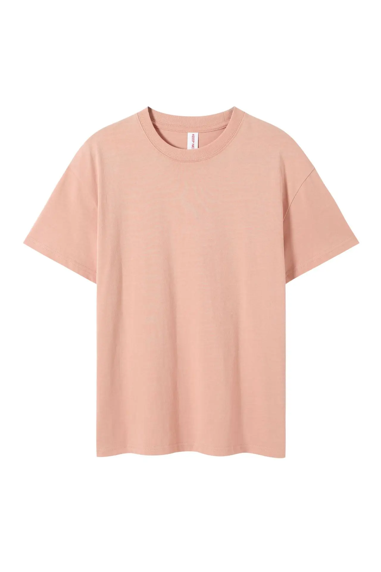 Men Olive Green Loose Fit T-Shirt Short Sleeve - Image 12