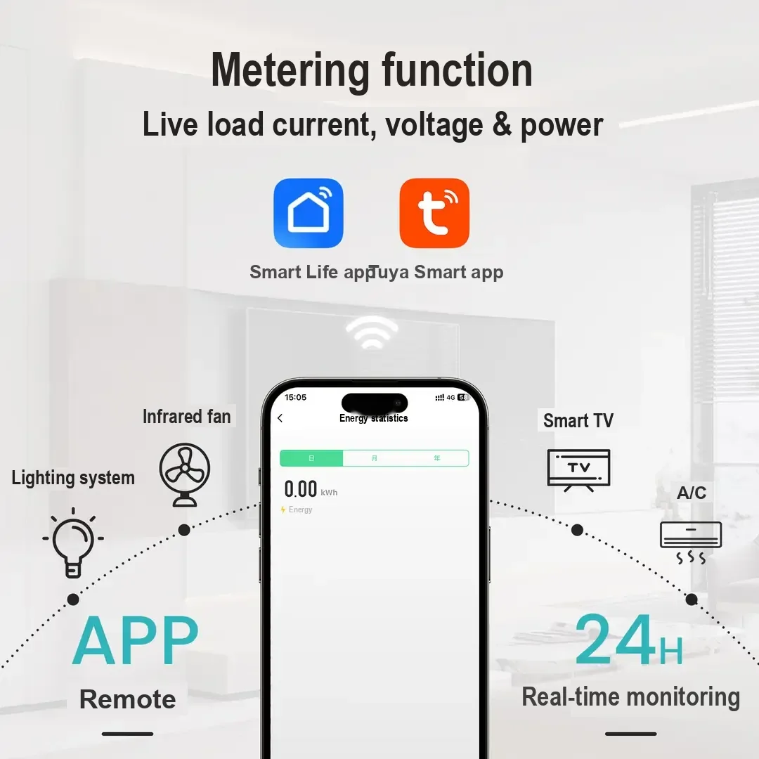 Wi-Fi Smart Circuit Breaker, 90–240 V, 63 A - Image 6