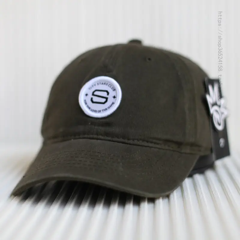 Korean-style Black Letter Cap for Women - Image 8
