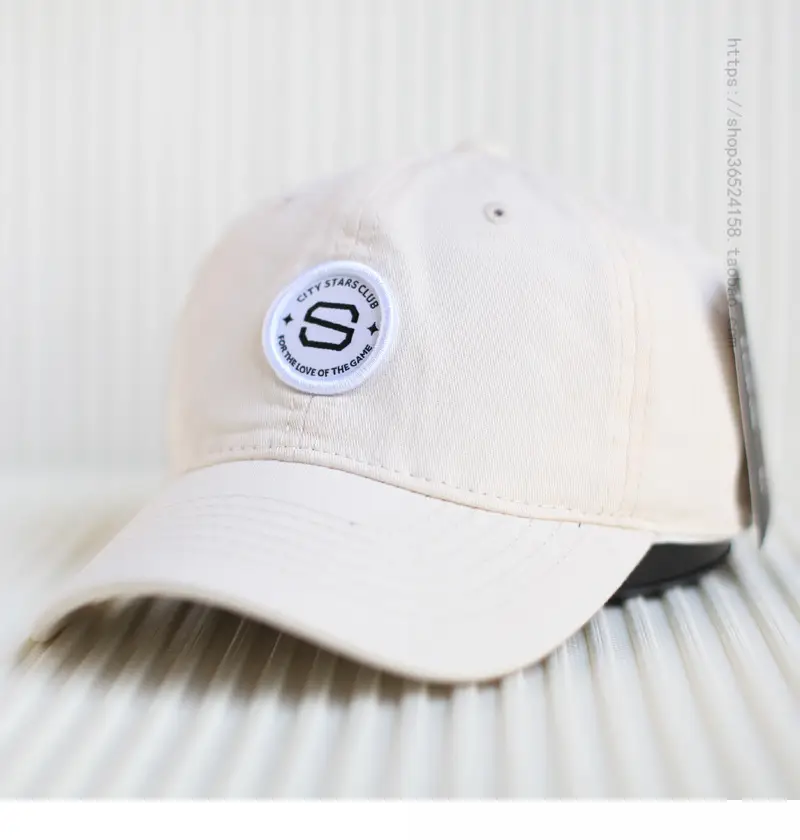 Korean-style Black Letter Cap for Women — feature 5