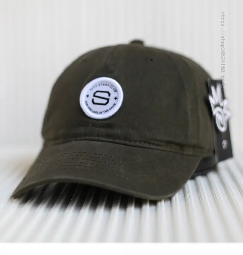Korean-style Black Letter Cap for Women - Image 4