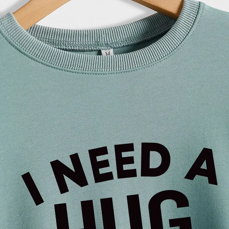 Need A Huge Margarita Letter Round Neck Sweater - Image 17