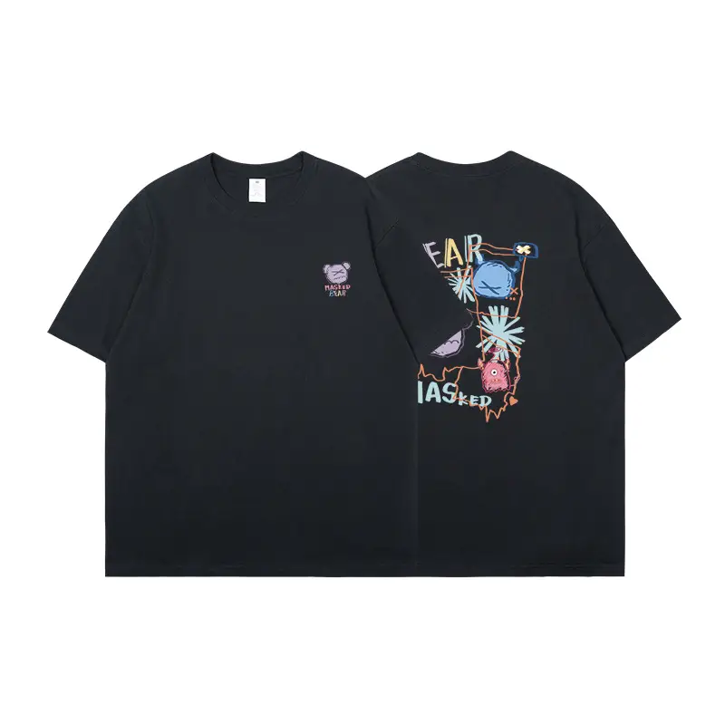 Women Cotton Short Sleeve T-Shirt Niche Print Base - Image 3