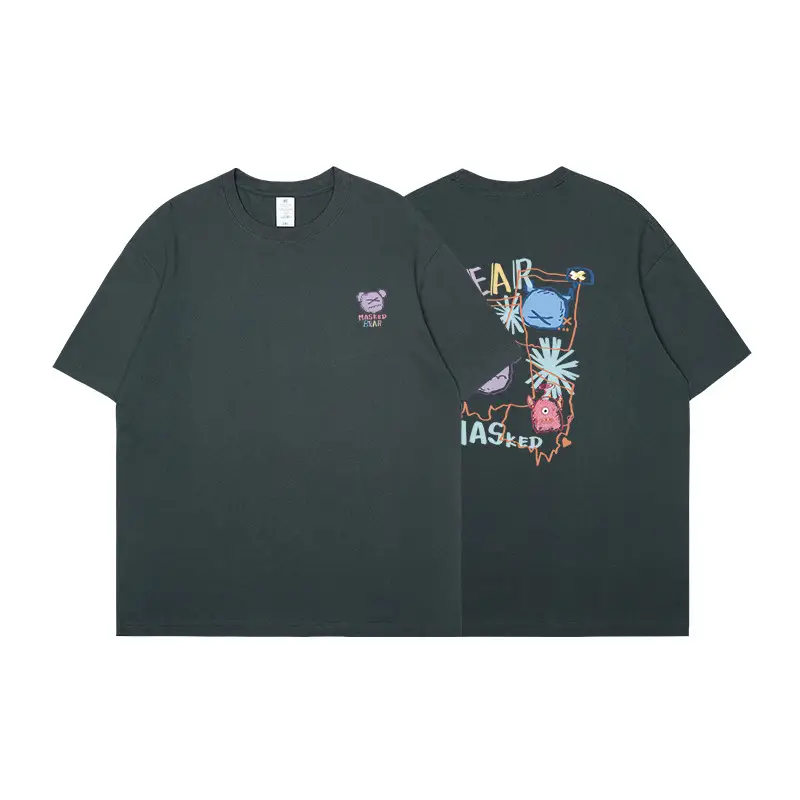 Women Cotton Short Sleeve T-Shirt Niche Print Base - Image 4