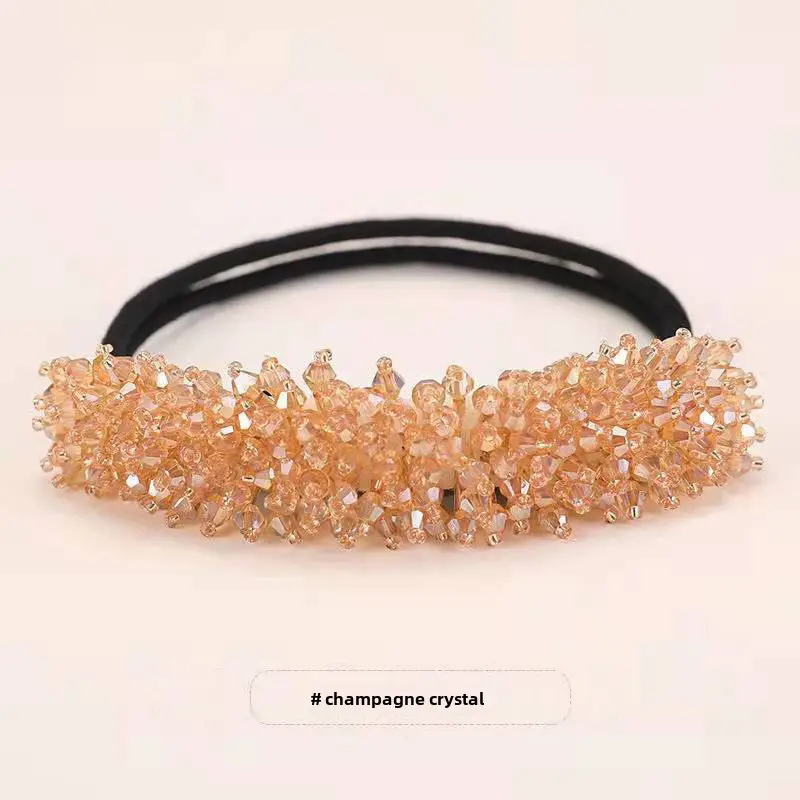 Crystal Flower Hair Coiler for Women - Image 7