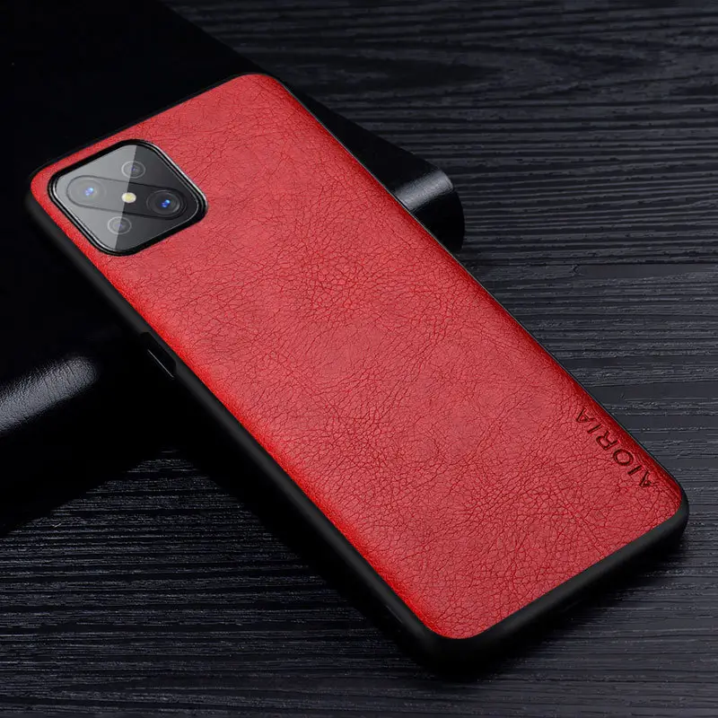 OPPO Mobile Phone Case Retro Litchi Pattern