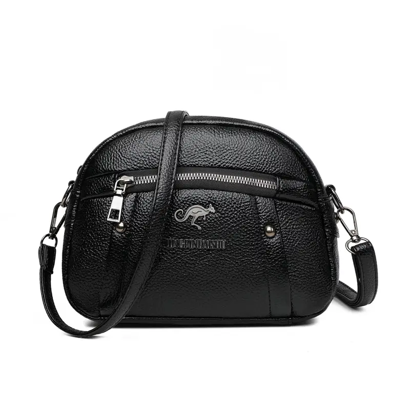 Black Korean Style Crossbody Bag for Women - Image 6