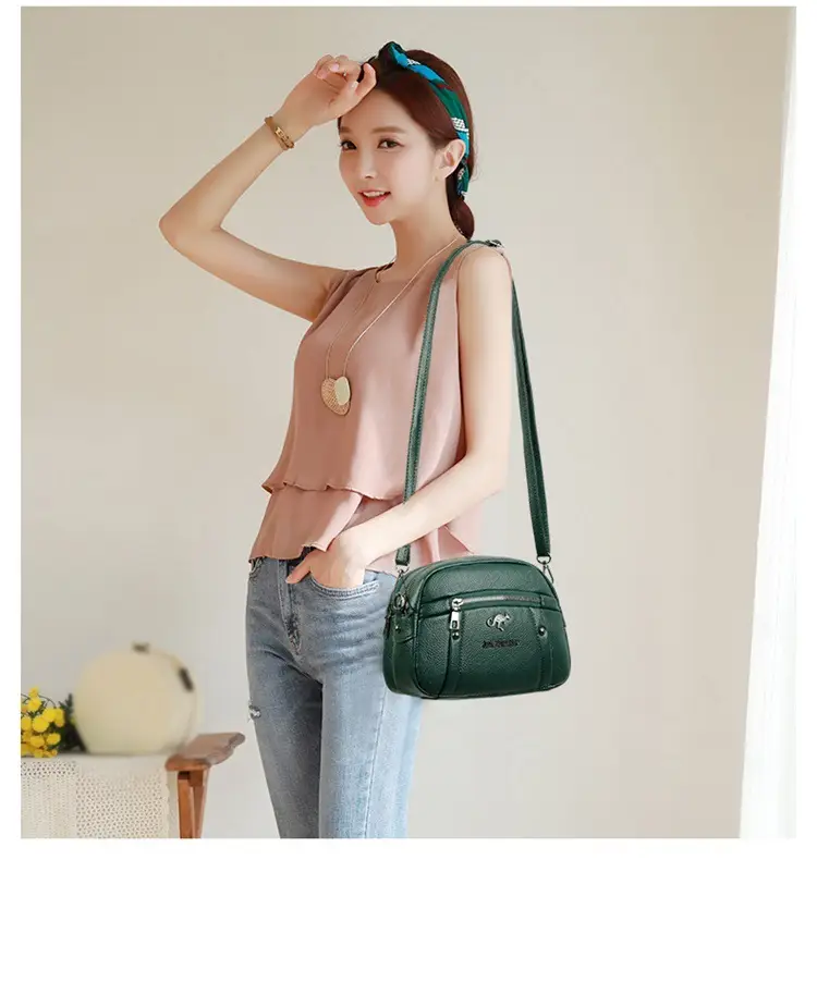 Black Korean Style Crossbody Bag for Women — feature 20