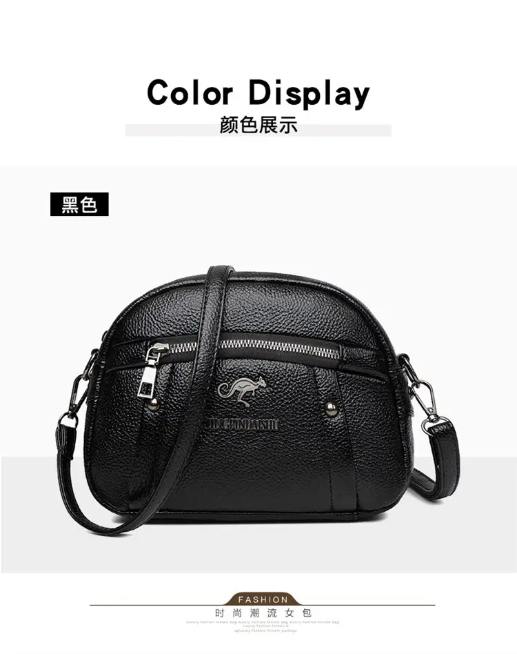 Black Korean Style Crossbody Bag for Women — feature 21