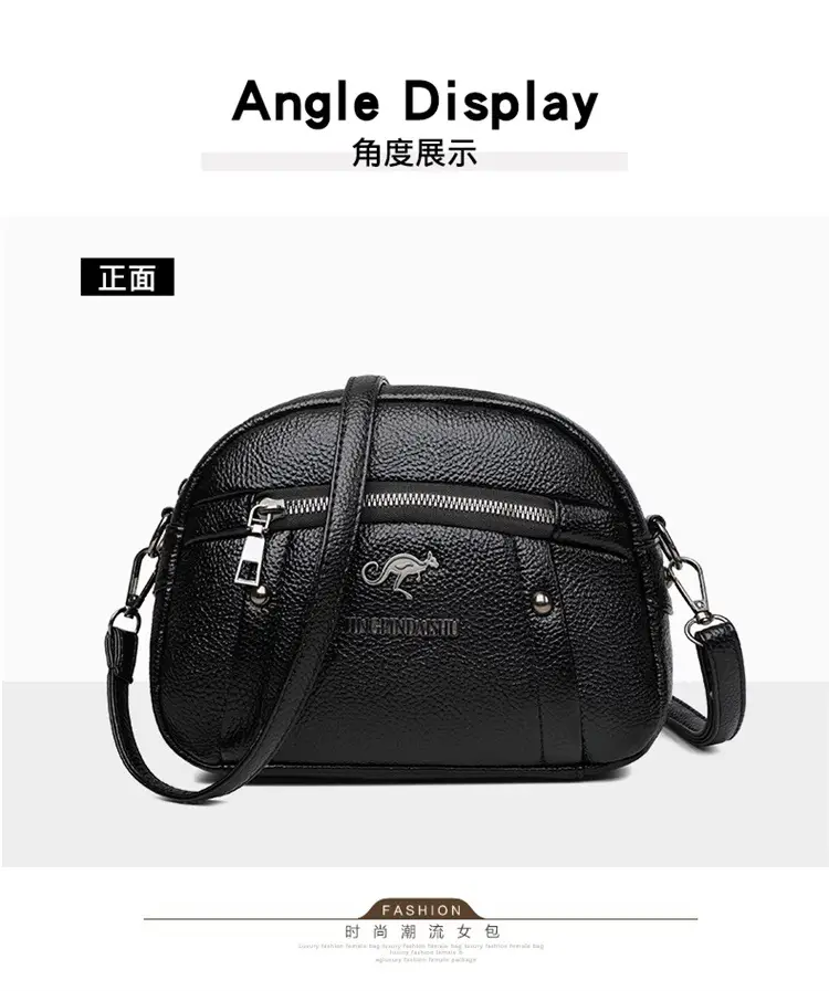 Black Korean Style Crossbody Bag for Women — feature 25