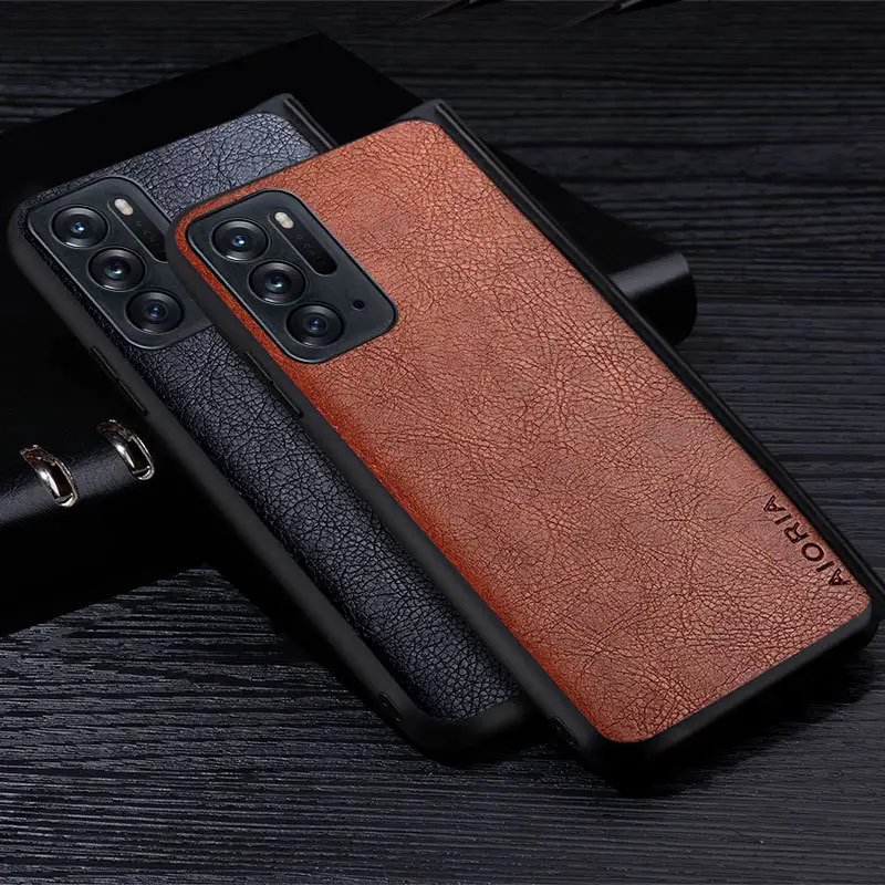 Retro Litchi OPPO Find N Phone Case - Image 5