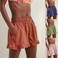 Pink Geometric Bubble Sleeve Dress for Women — feature 25