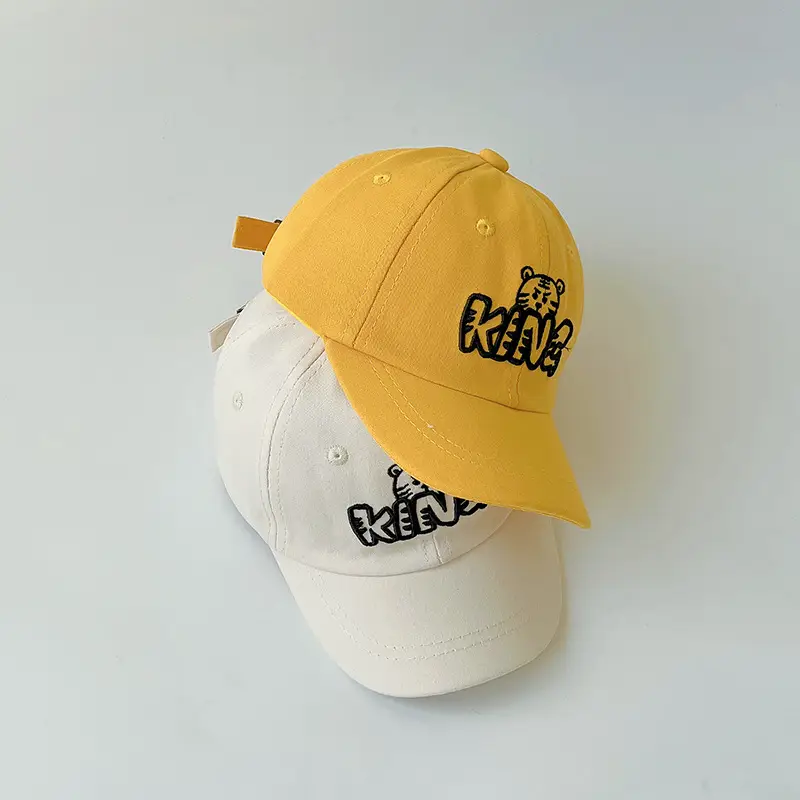 Korean Spring Autumn Boys Girls Peaked Cap Sun Protection - Image 5