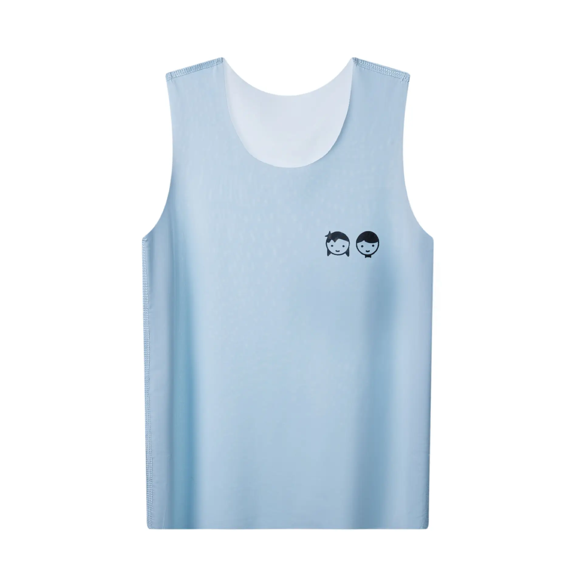 Children's Cream Sleeveless Vest with Cartoon Print - Image 11