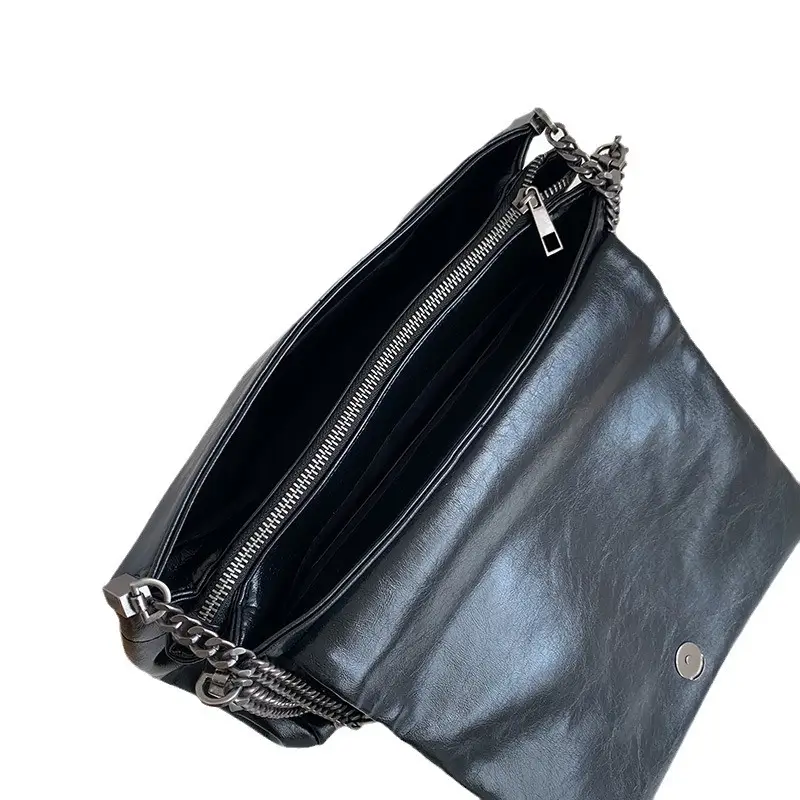 Black Women's Large Capacity Crossbody Bag 2025 - Image 7