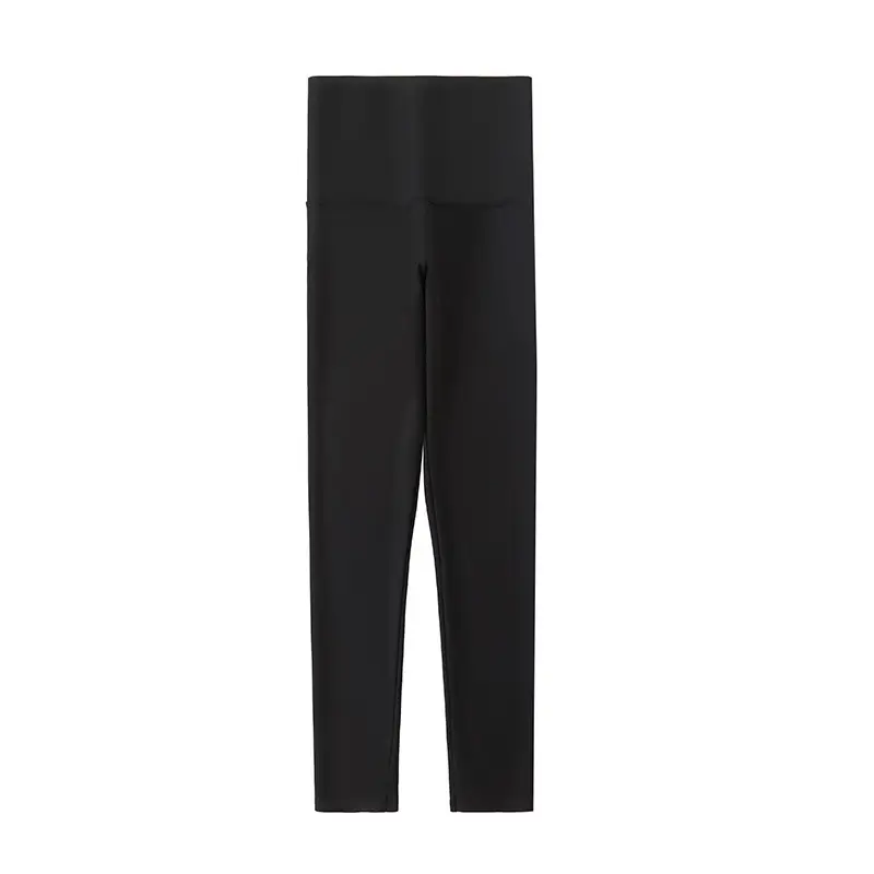 Women's Skinny Leggings Black Nine Point Hip Lift