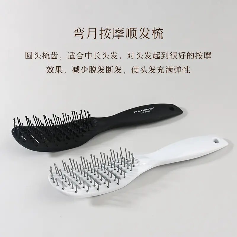 Men's Black Comb with 9 Rows Wide Teeth - Image 5