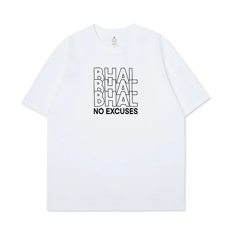Men's Black "No Excuses" T-Shirt - Image 8