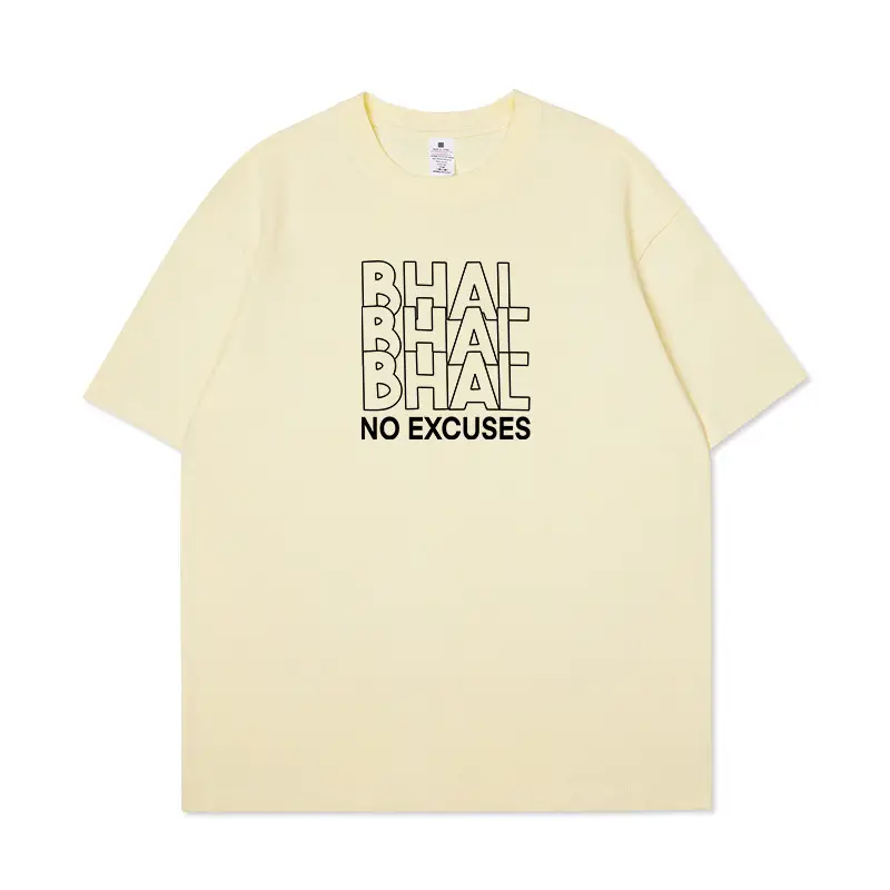 Men's Black "No Excuses" T-Shirt - Image 10