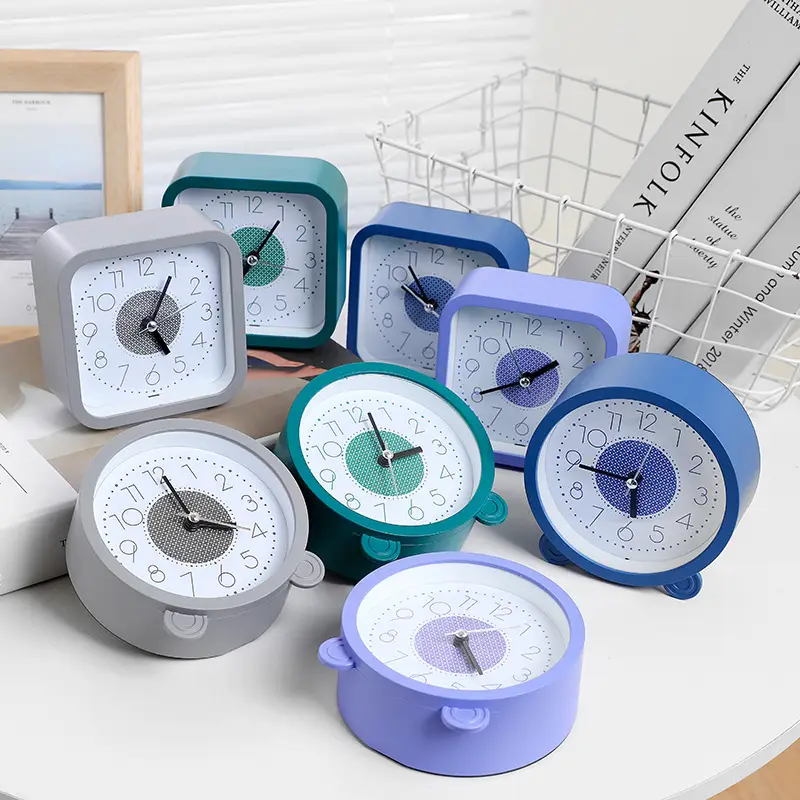 Nordic Square Alarm Clocks for Home Decor - Image 4