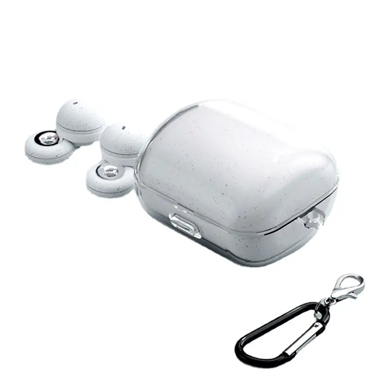 Sony LinkBuds WF-L900 White Protective Case with Keychain - Image 7