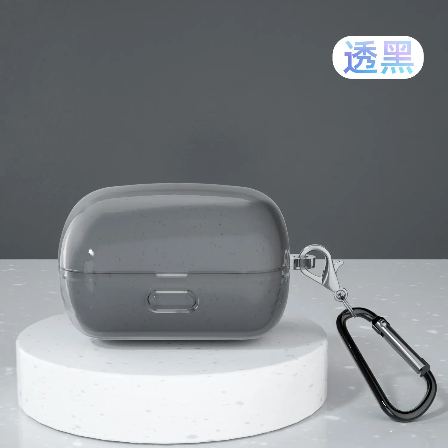 Sony LinkBuds WF-L900 White Protective Case with Keychain - Image 2