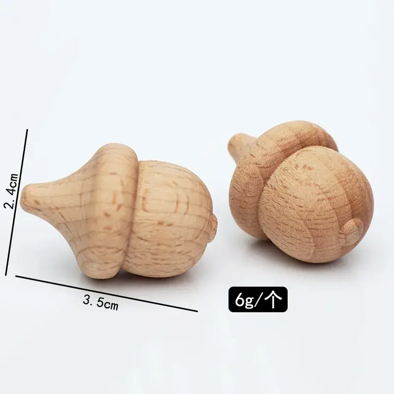 Natural Beech Wood Hamster Molar Toy for Chewing - Image 2