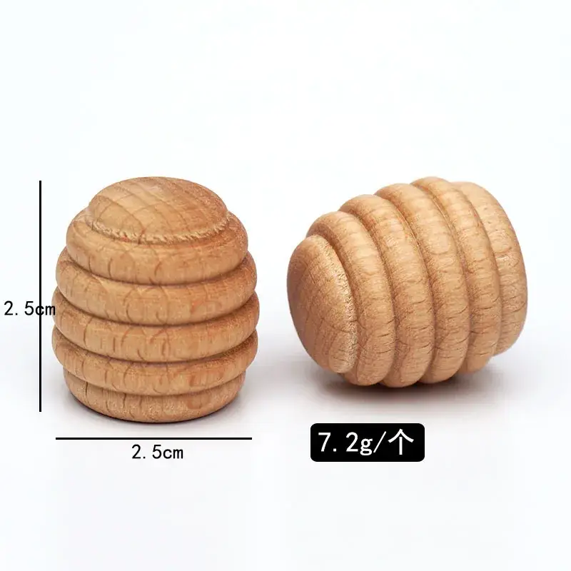 Natural Beech Wood Hamster Molar Toy for Chewing - Image 4