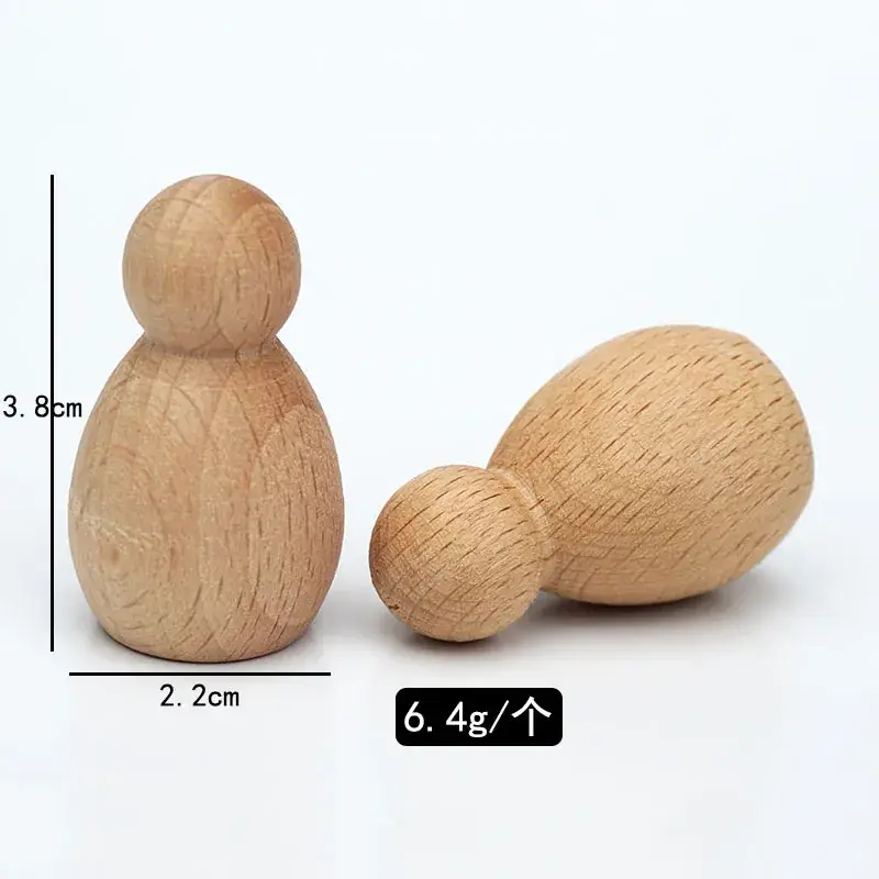 Natural Beech Wood Hamster Molar Toy for Chewing - Image 6