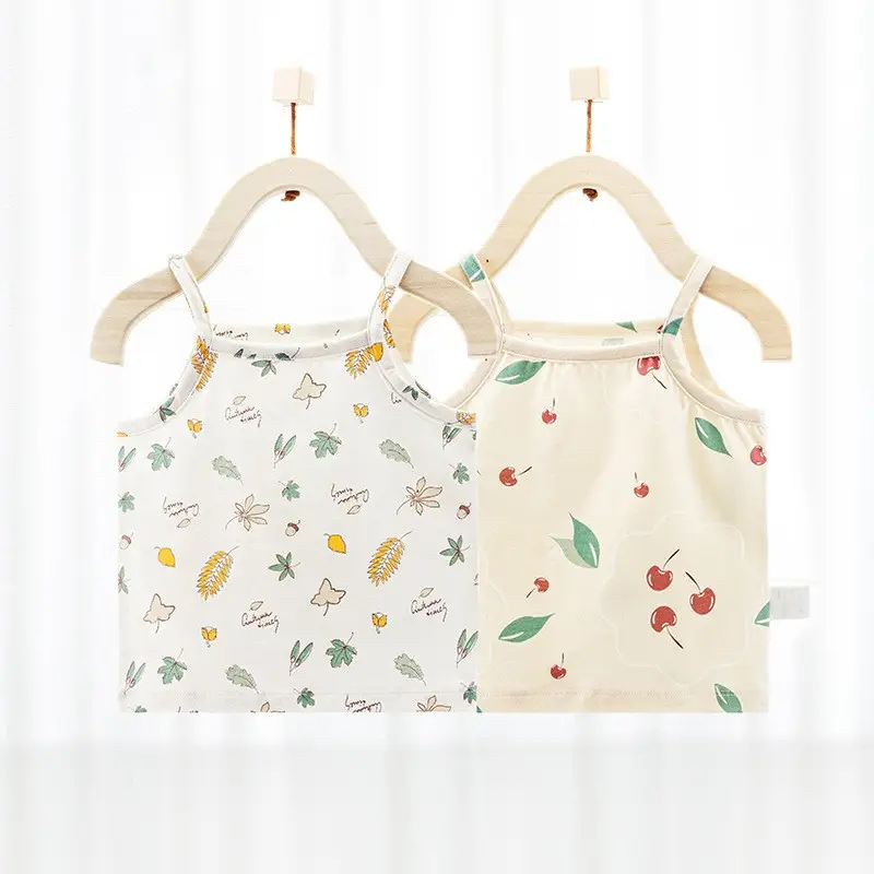 Baby Vest Summer Pure Cotton Floral T-Shirt