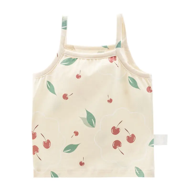 Baby Vest Summer Pure Cotton Floral T-Shirt