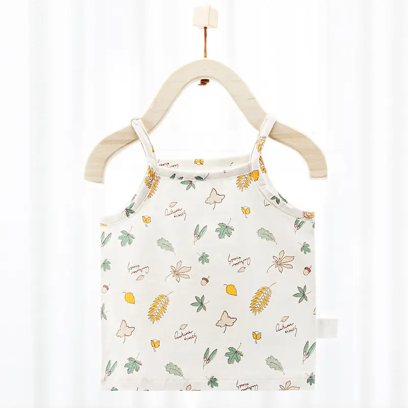 Baby Vest Summer Pure Cotton Floral T-Shirt