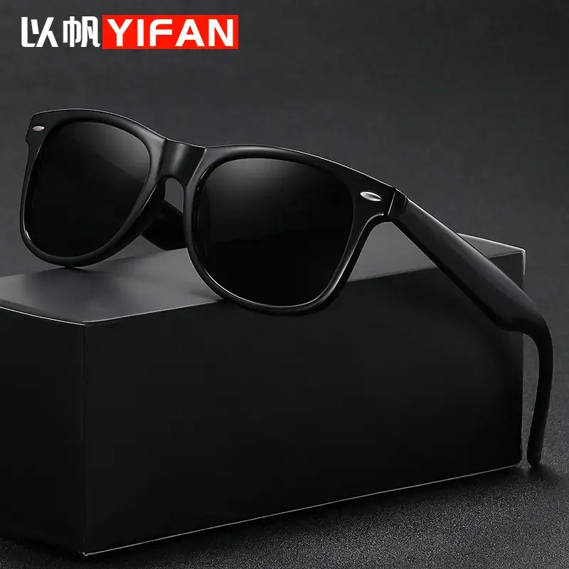 Men's Polarized UV400 Sunglasses Black Pink