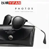 Men's Polarized UV400 Sunglasses Black Pink — feature 1