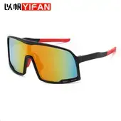 Men's Polarized UV400 Sunglasses Black Pink — feature 6