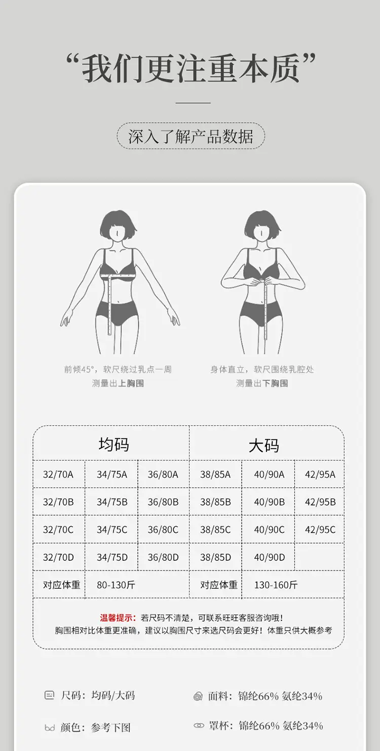 2022 Clouds Traceless Underwear Women's Thin Adjustable Shoulder Strap Fixed Cup Sports Size Free Bra — feature 5