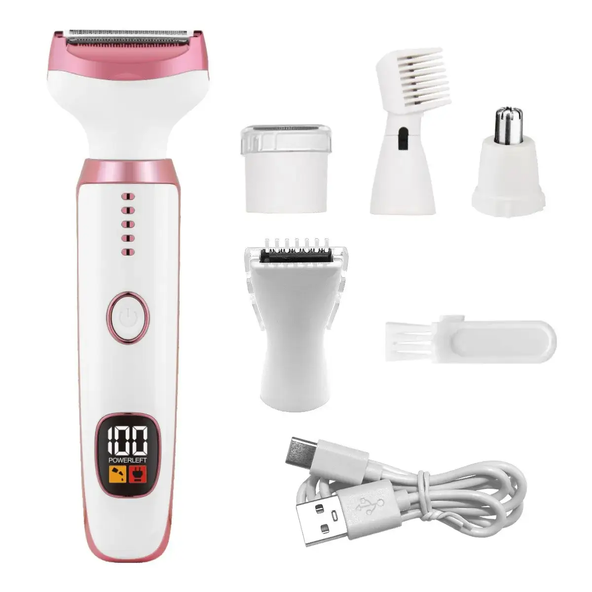 Women's 4-In-1 Electric Shaver with USB Charging - Image 5