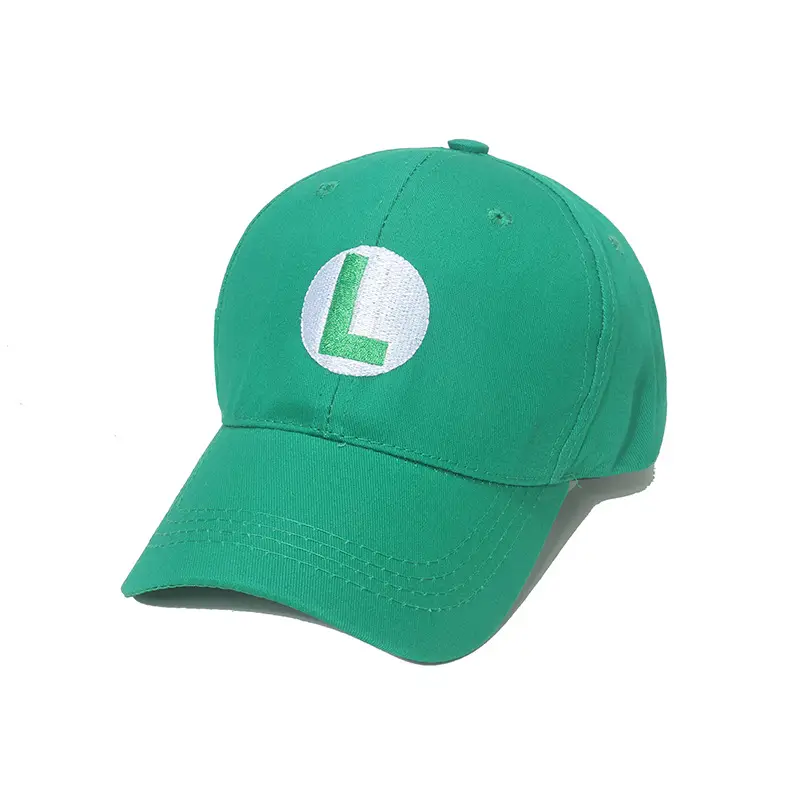 Super Mario Washed Canvas Baseball Cap Sun Hat - Image 8