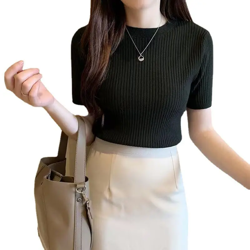 2025 Silk Top with Bottoming for Women - Image 10