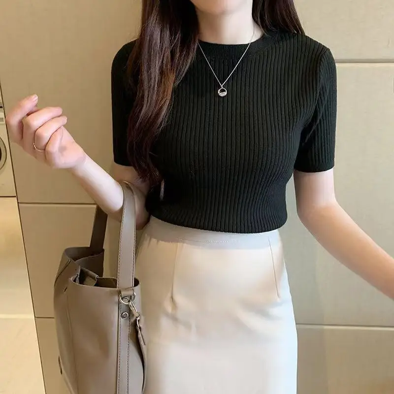 2025 Silk Top with Bottoming for Women - Image 5