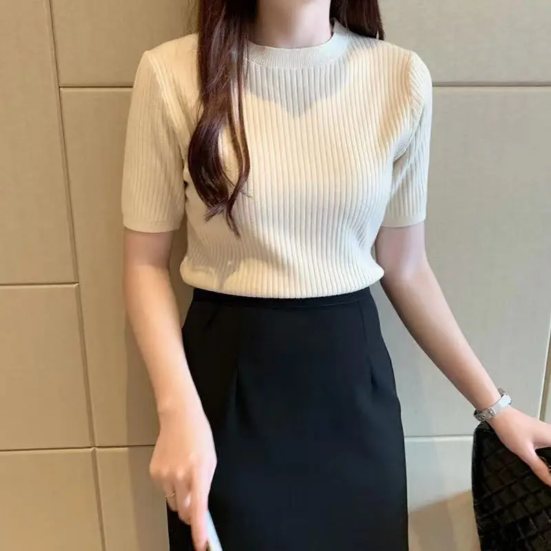 2025 Silk Top with Bottoming for Women - Image 8