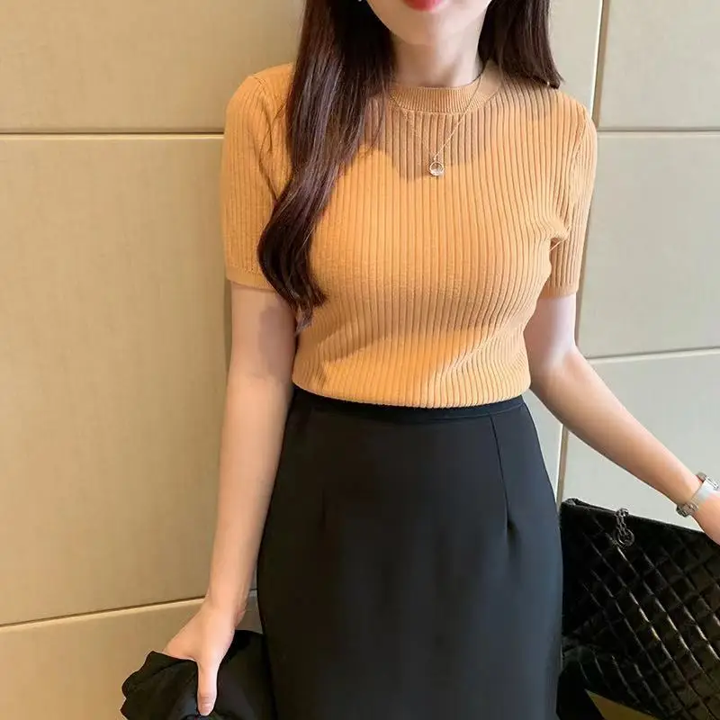 2025 Silk Top with Bottoming for Women - Image 9