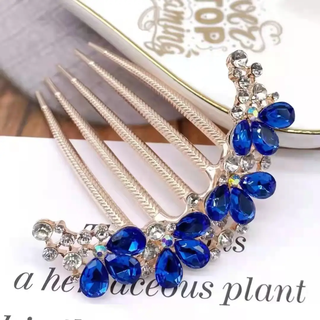 Korean Rhinestone Hair Clip for Women - Image 2