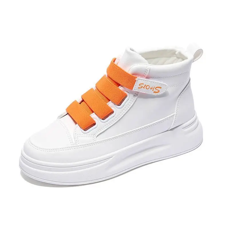 Women's White Velcro High-Tops Spring 2022 — feature 18