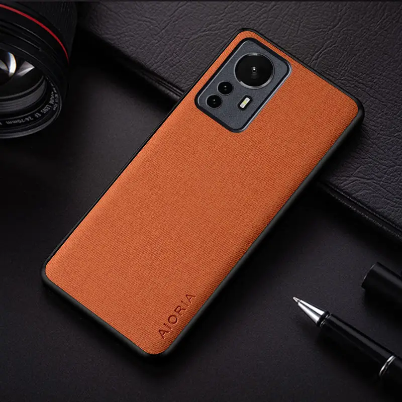 Xiaomi Mi 12 Pro Mobile Phone Case Fleece Orange - Image 5
