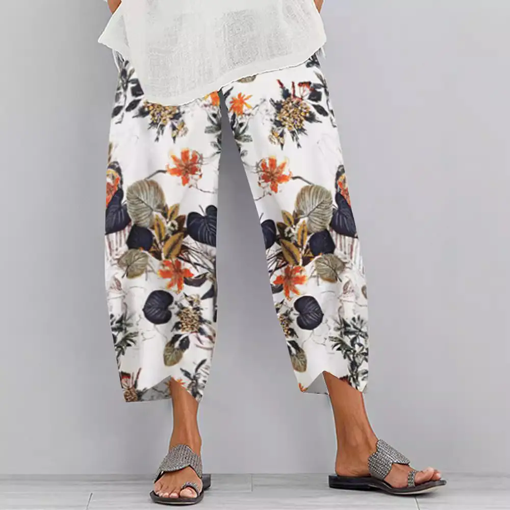 2024 Floral Print Loose Pants for Women - Image 5