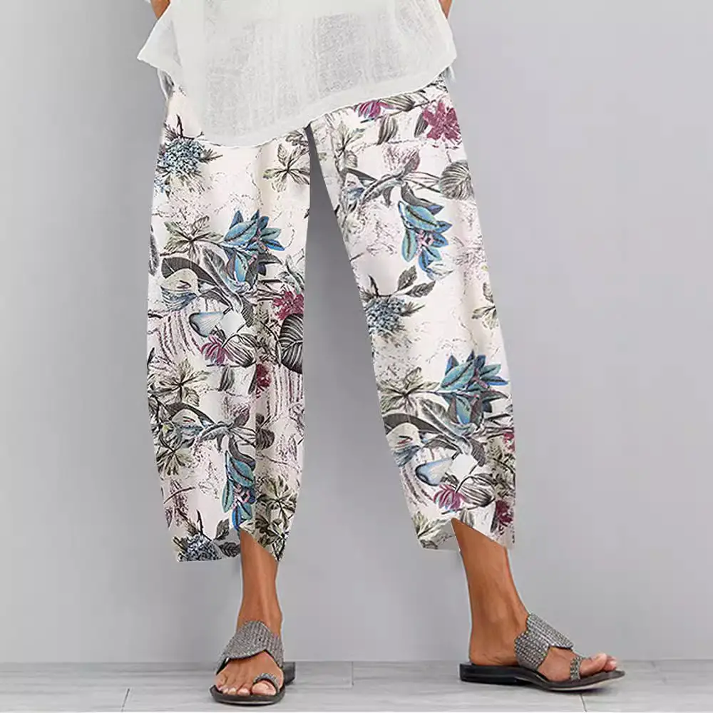 2024 Floral Print Loose Pants for Women - Image 6