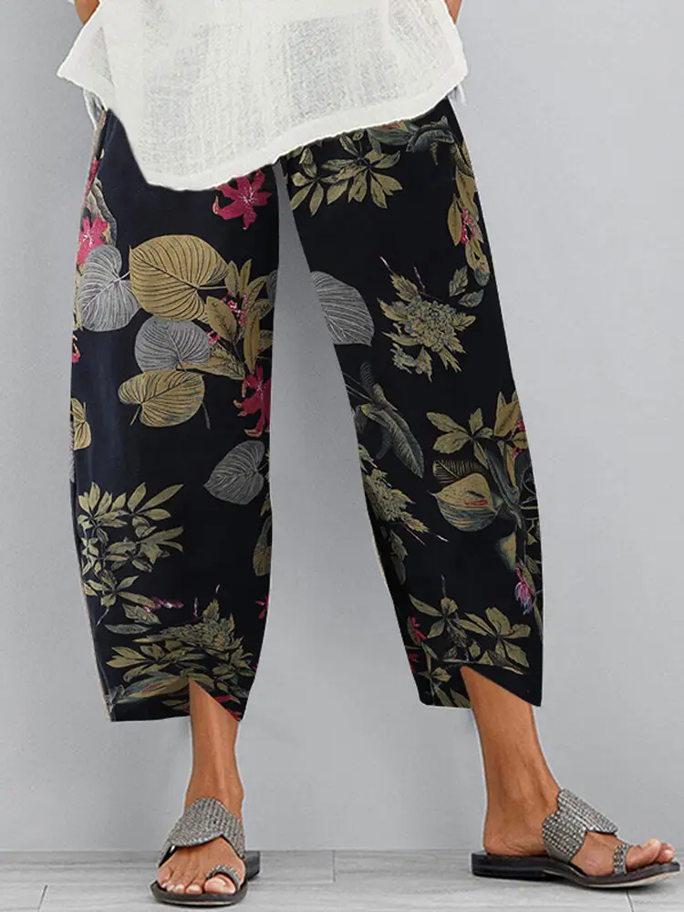 2024 Floral Print Loose Pants for Women - Image 3