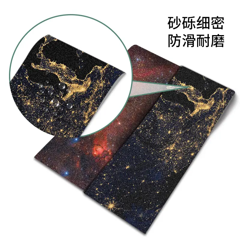 Land surfboard color sandpaper flat Flower Dance board sandpaper photo sandpaper four-wheel skateboard sandpaper - Image 22