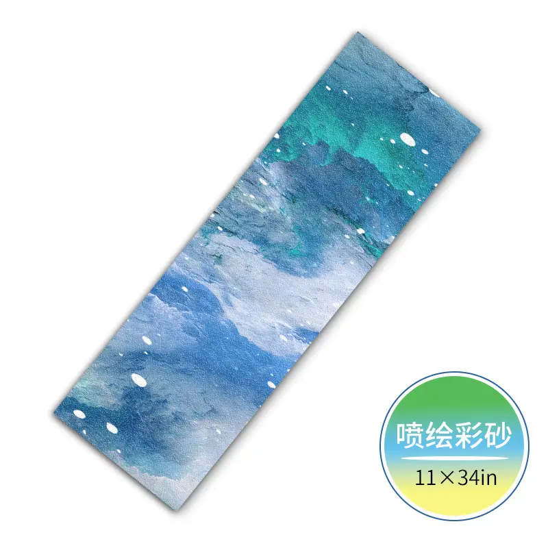 Land surfboard color sandpaper flat Flower Dance board sandpaper photo sandpaper four-wheel skateboard sandpaper - Image 9